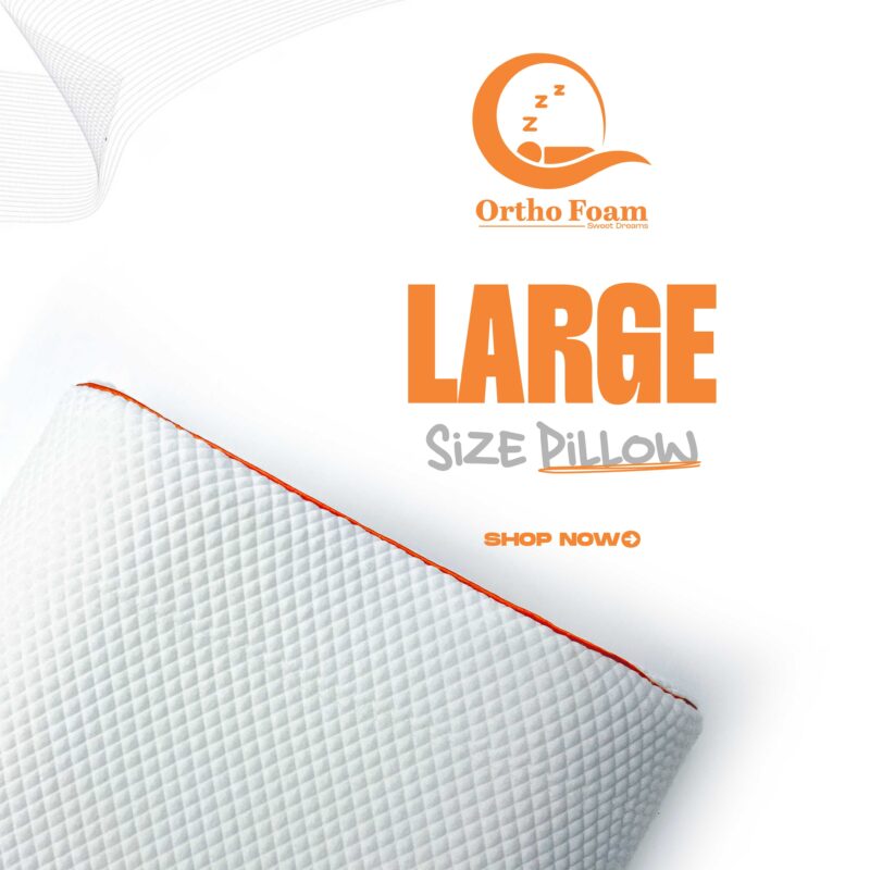 Ortho Foam Memory Pillow – Large